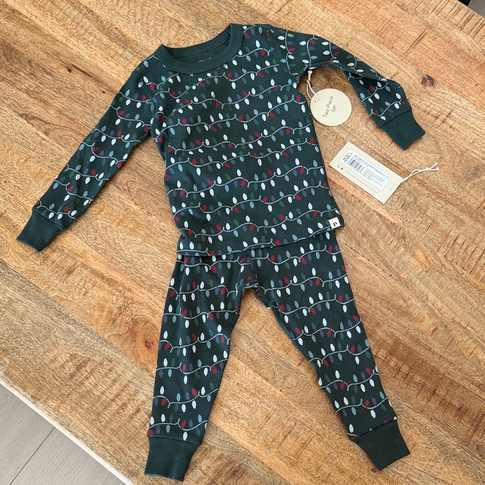 100% Organic Cotton Xmas Pajama Set